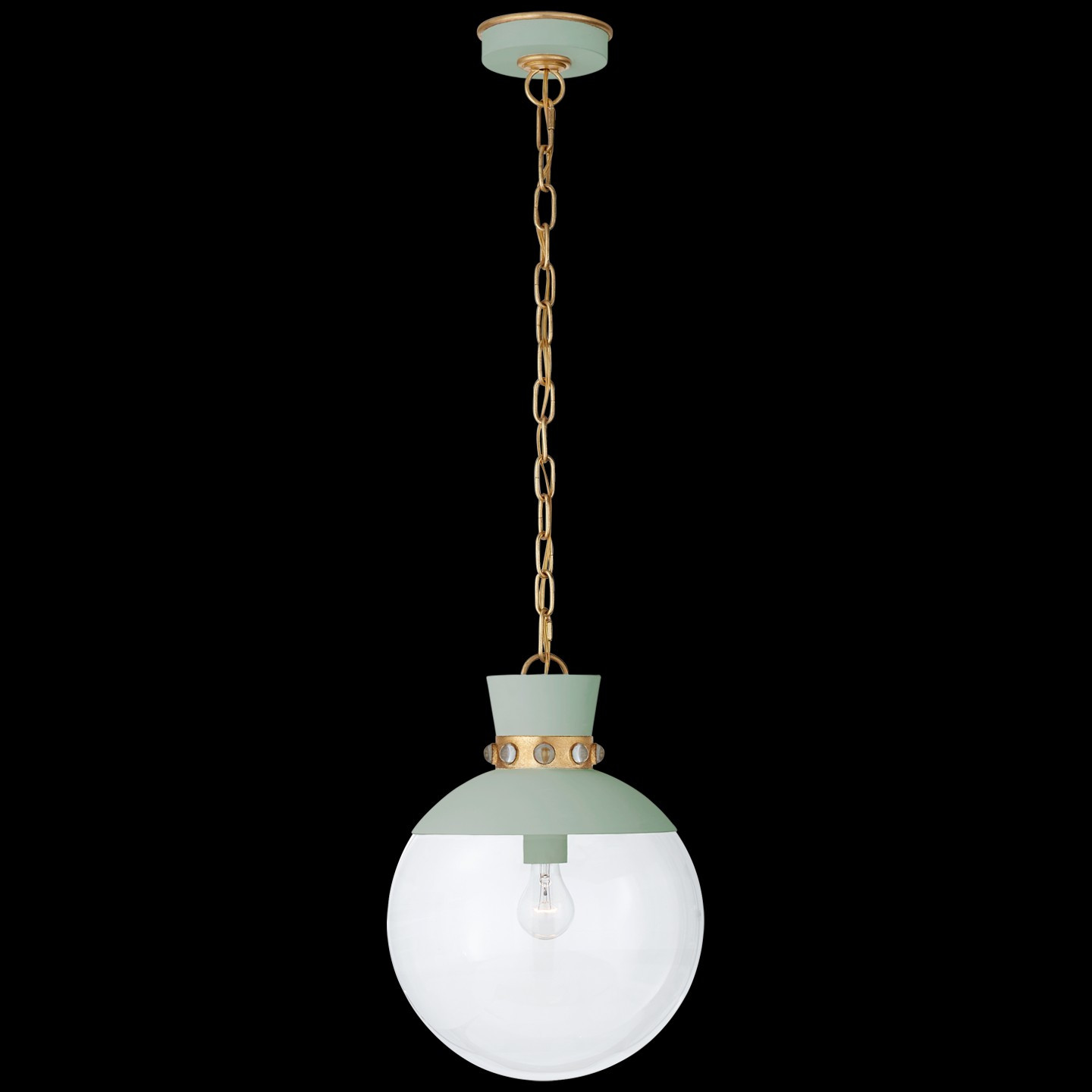 Lucia Medium Pendant in Various Colors – BURKE DECOR | Burke Decor