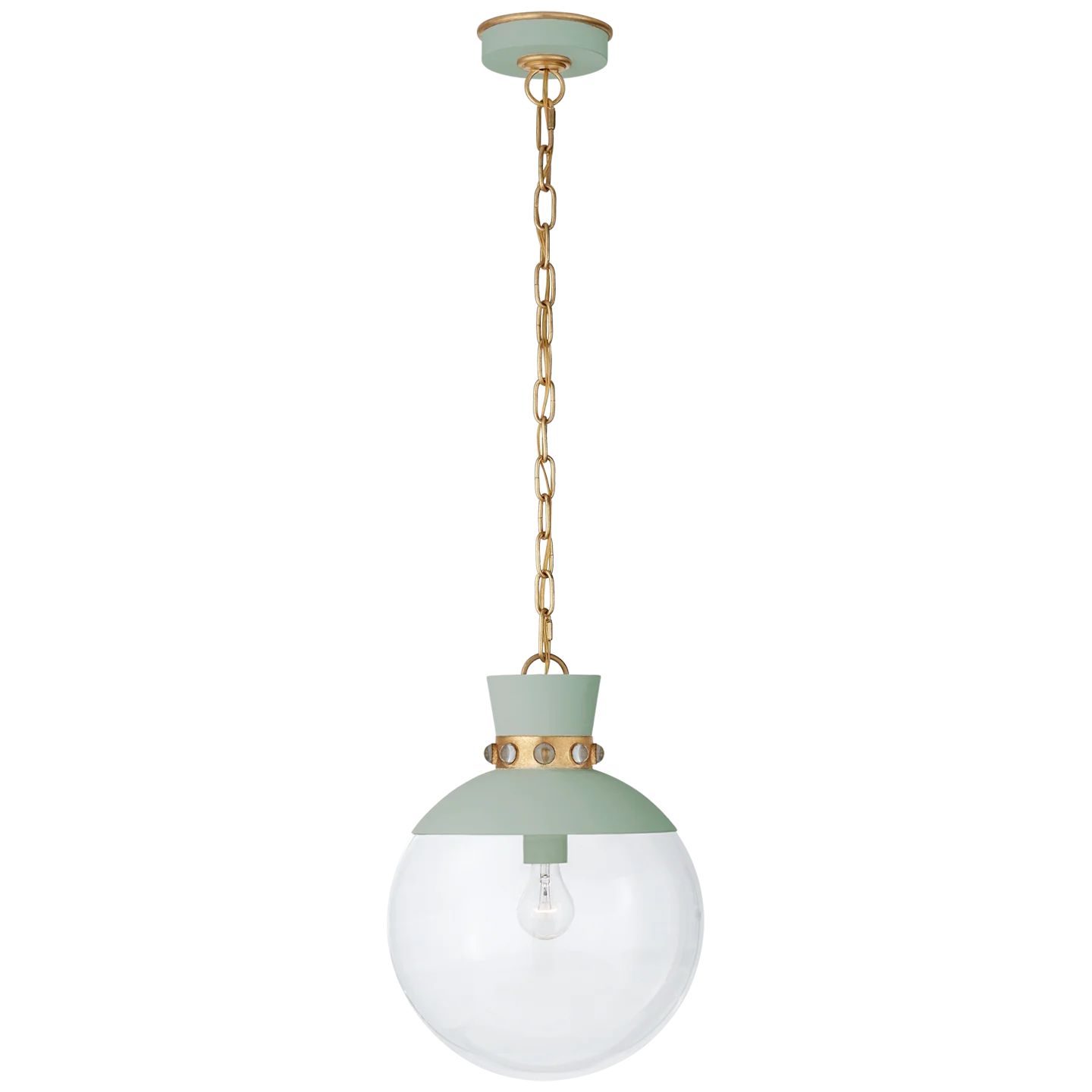 Lucia Medium Pendant in Various Colors – BURKE DECOR | Burke Decor