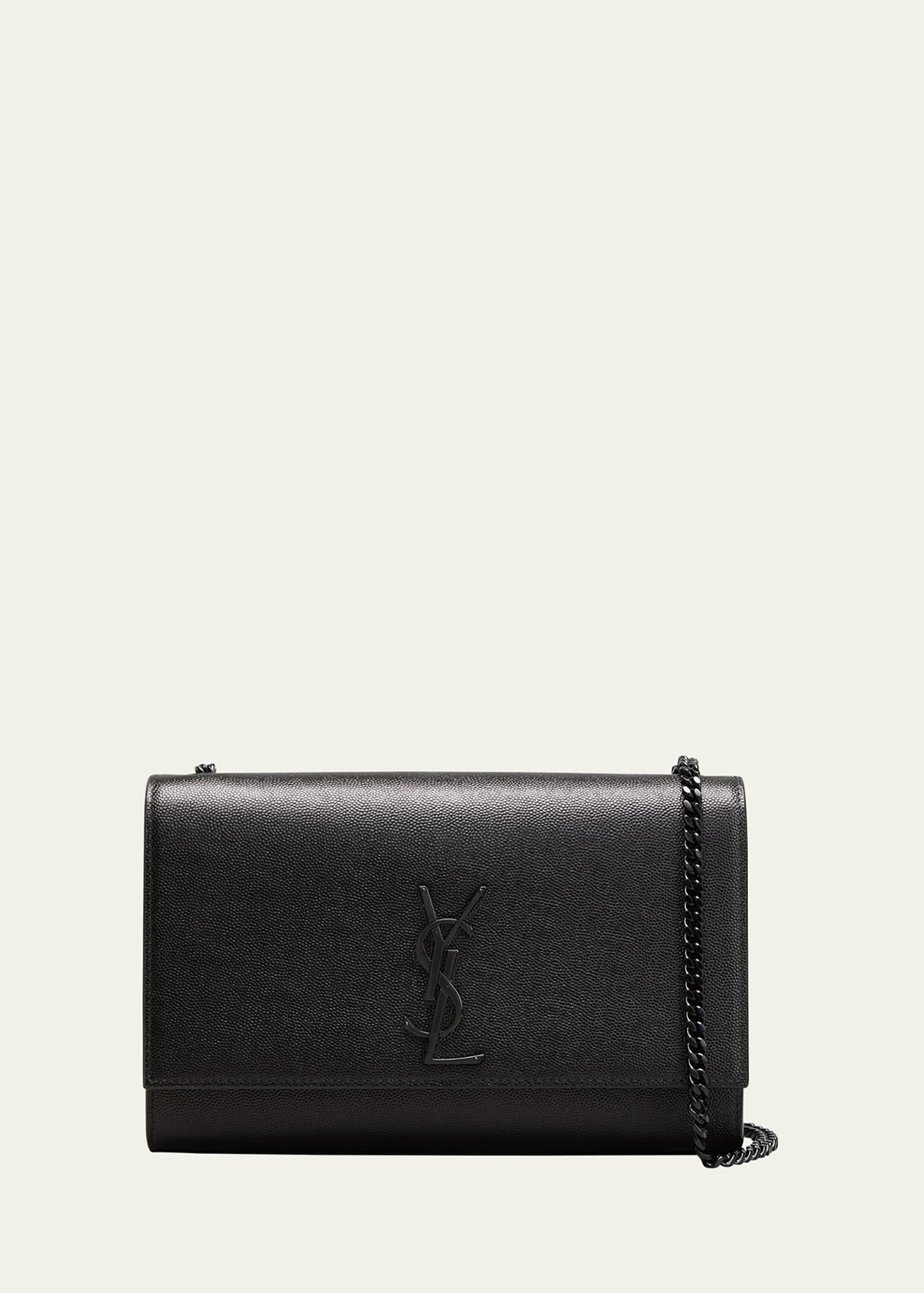 Kate Medium YSL Crossbody Bag in Grained Leather | Bergdorf Goodman