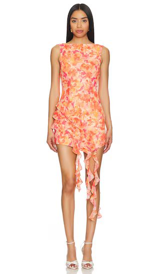 Lilo Mini Dress in Sunset Floral Multi | Revolve Clothing (Global)