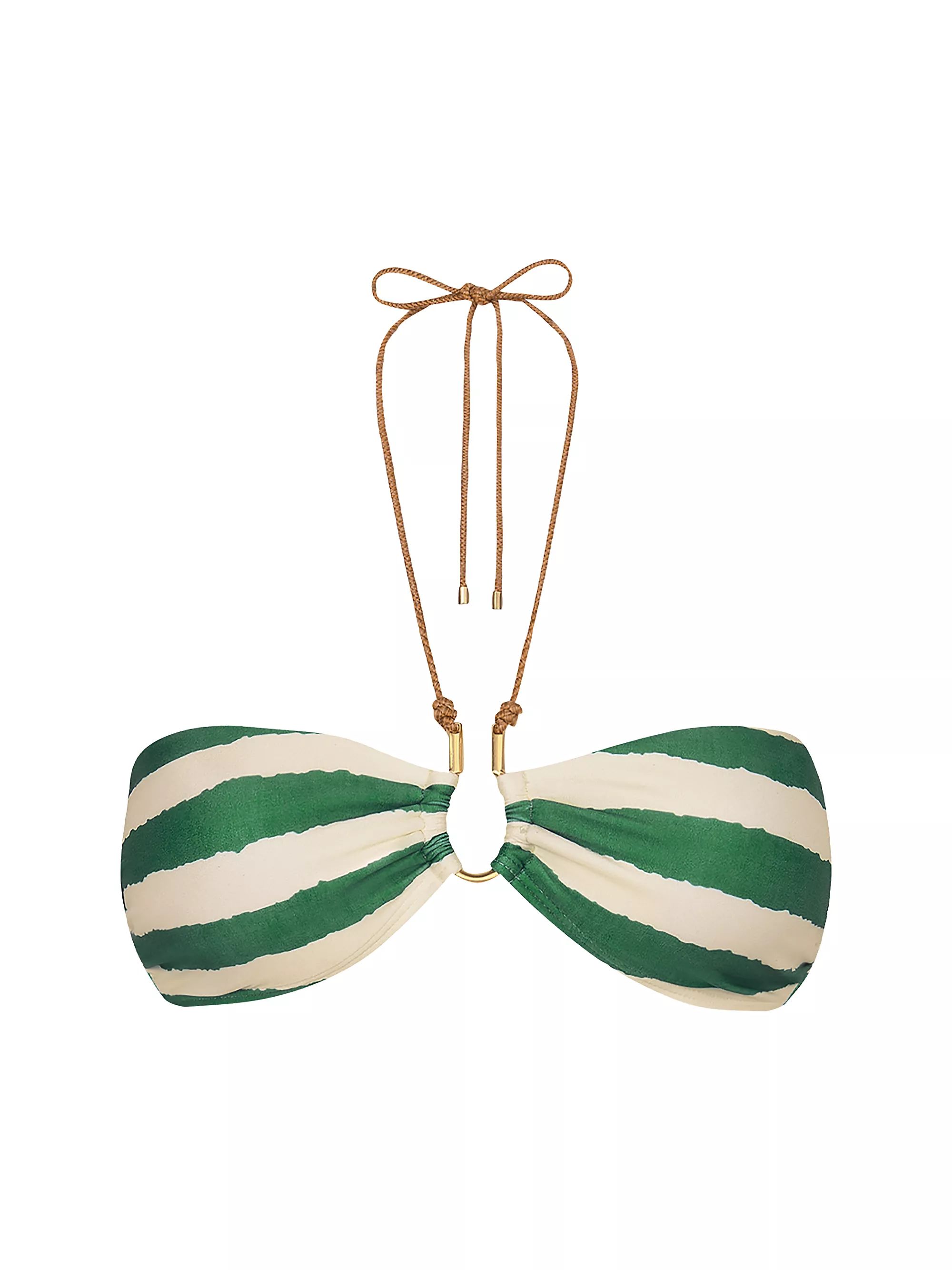 Chance Diane Striped Bandeau Bikini Top | Saks Fifth Avenue