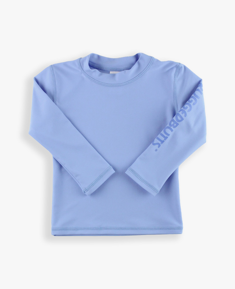 Long Sleeve Logo Rash Guard | RuffleButts / RuggedButts