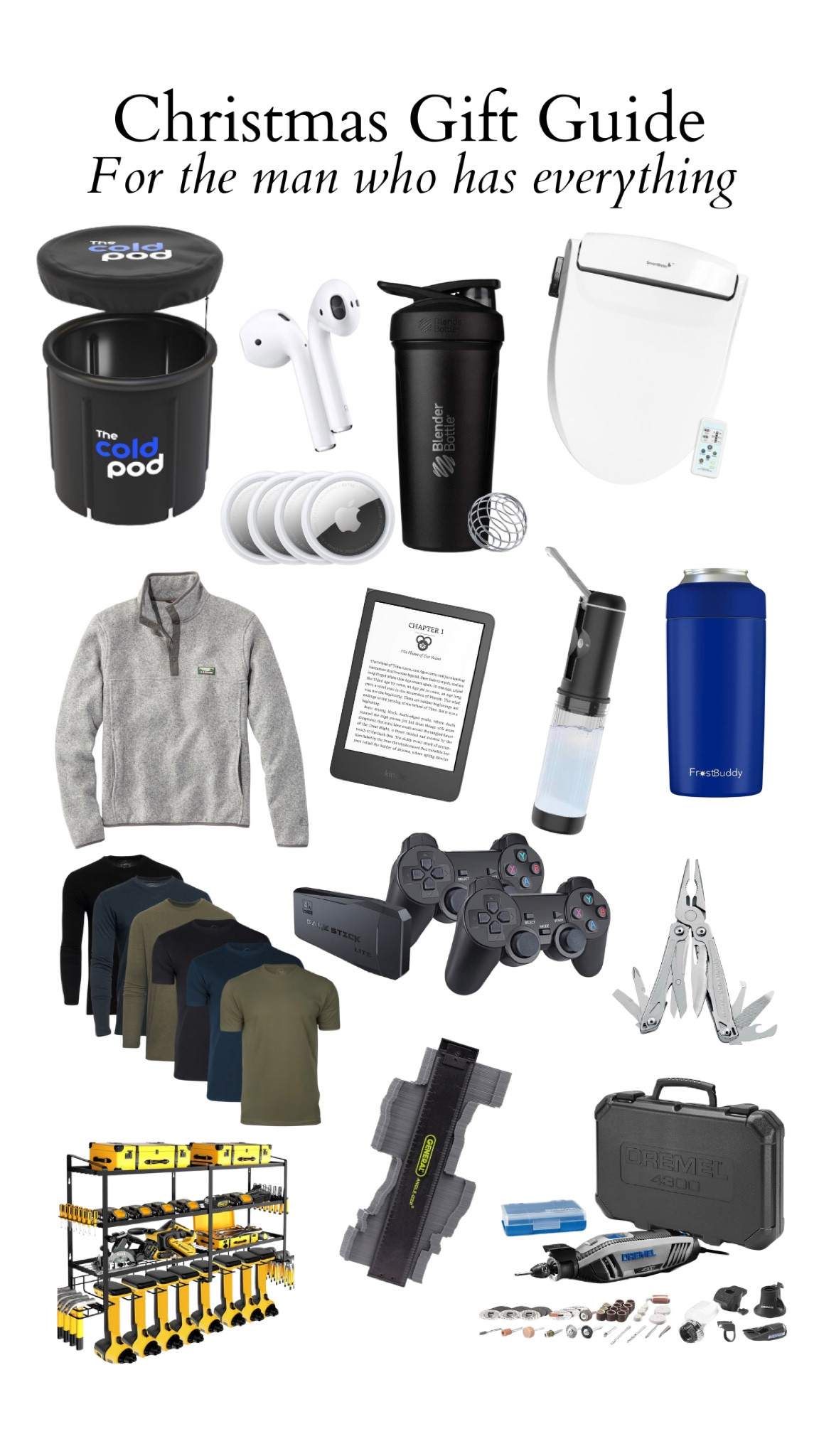 A holiday gift guide for the man who already has everything!

#LTKHoliday 

#LTKMens #LTKGiftGuide