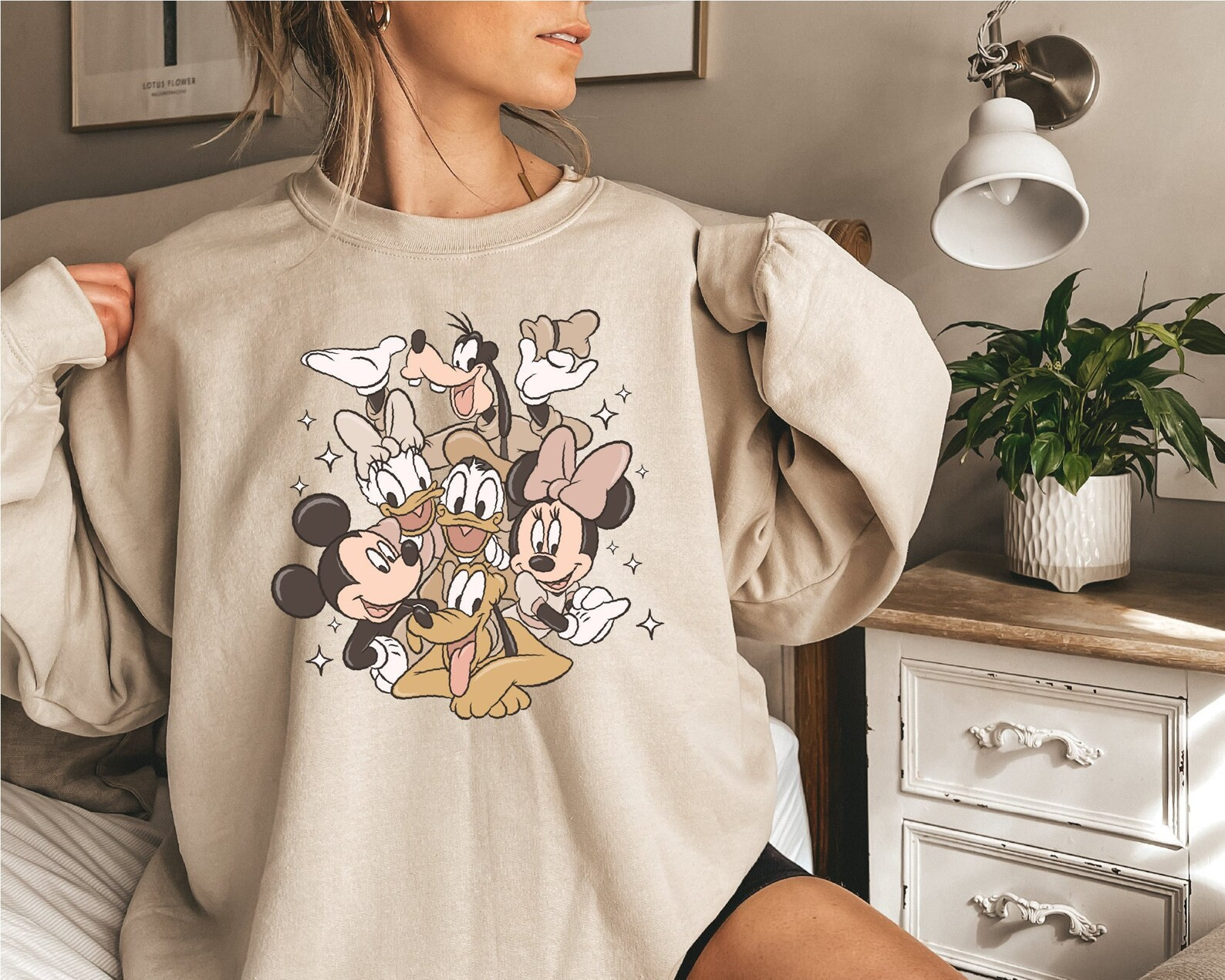 Disney Sweatshirt, Disneyworld Sweatshirts, Mickey and Friends Sweatshirt, Mickey, Minnie, Donald... | Etsy (US)