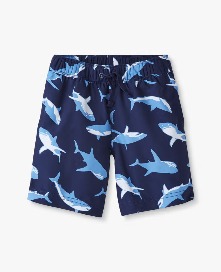 Recycled Print Swim Trunks | Hanna Andersson