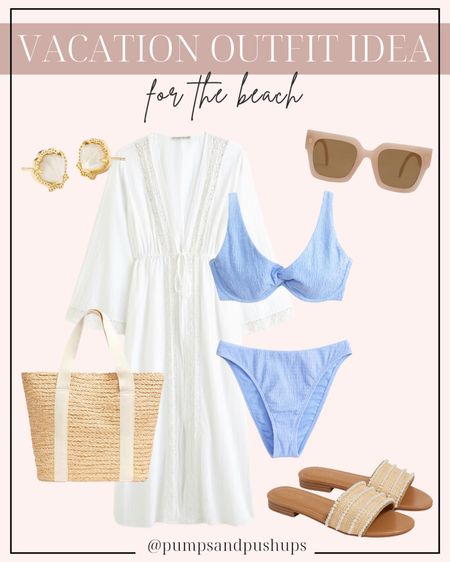 Beach day outfit idea for vacation! ☀️

My sizing:
Swimsuit: XS
Coverup: XXS/XS

#LTKSeasonal #LTKStyleTip #LTKSwim