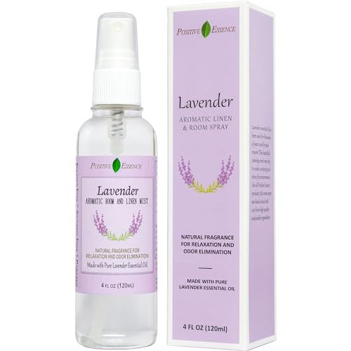 Lavender Room and Pillow Spray, Natural Aromatherapy Sleep Spray with Lavender Essential Oil for Relaxation, Fabric & Bedding Mist, Non-Aerosol Odor Neutralizer | Amazon (US)