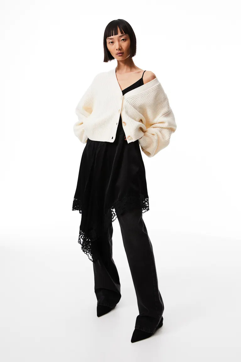 Rib-knit cardigan | H&M (UK, MY, IN, SG, PH, TW, HK)