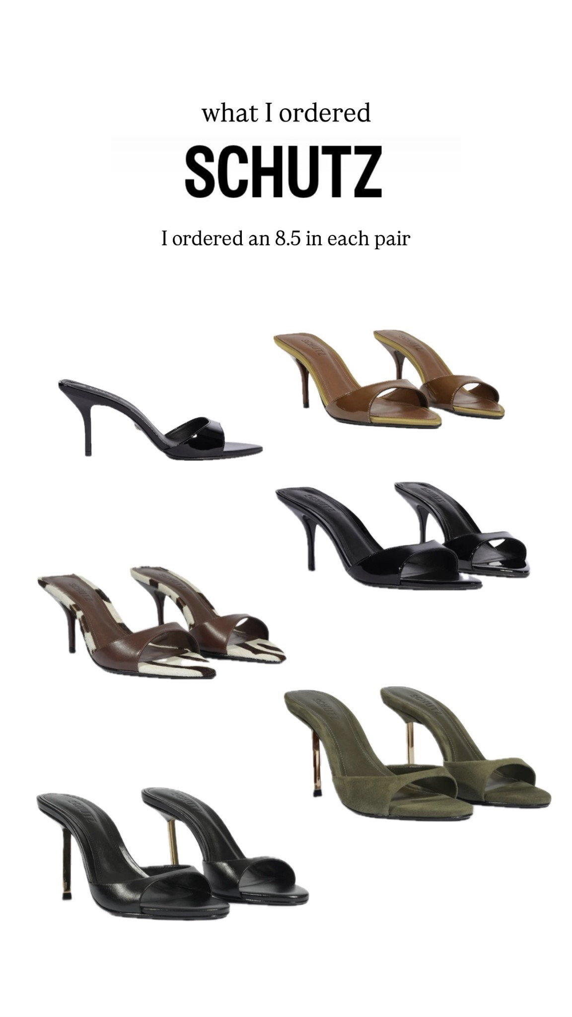 Schutz heels

#LTKShoeCrush