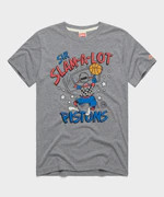 Pistons Sir Slam-A-Lot | Men's Detroit Pistons Mascot T-Shirt | Homage