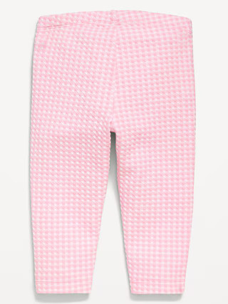 Printed Textured-Knit Capri Leggings for Toddler Girls | Old Navy (US)