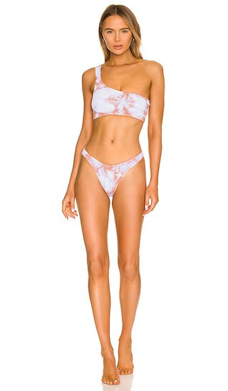 Samira and Sinner Bikini Set in Carob & Cream | Revolve Clothing (Global)