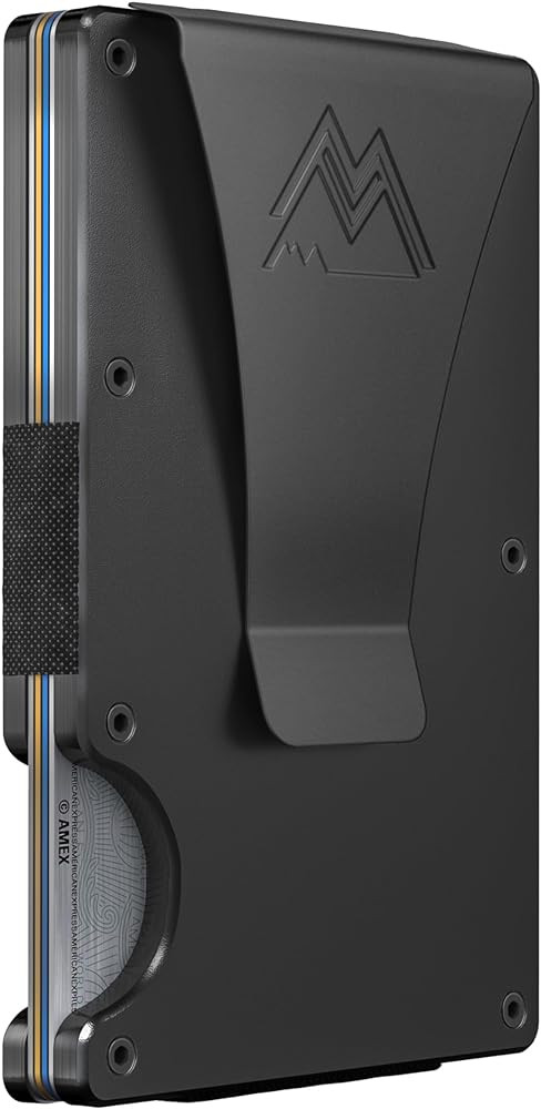 Mountain Voyage Minimalist Wallet for Men - Slim RFID Scratch Resistant Easy to Access Carrier, M... | Amazon (US)