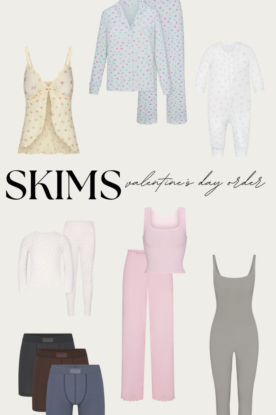 the best valentines pjs 💕