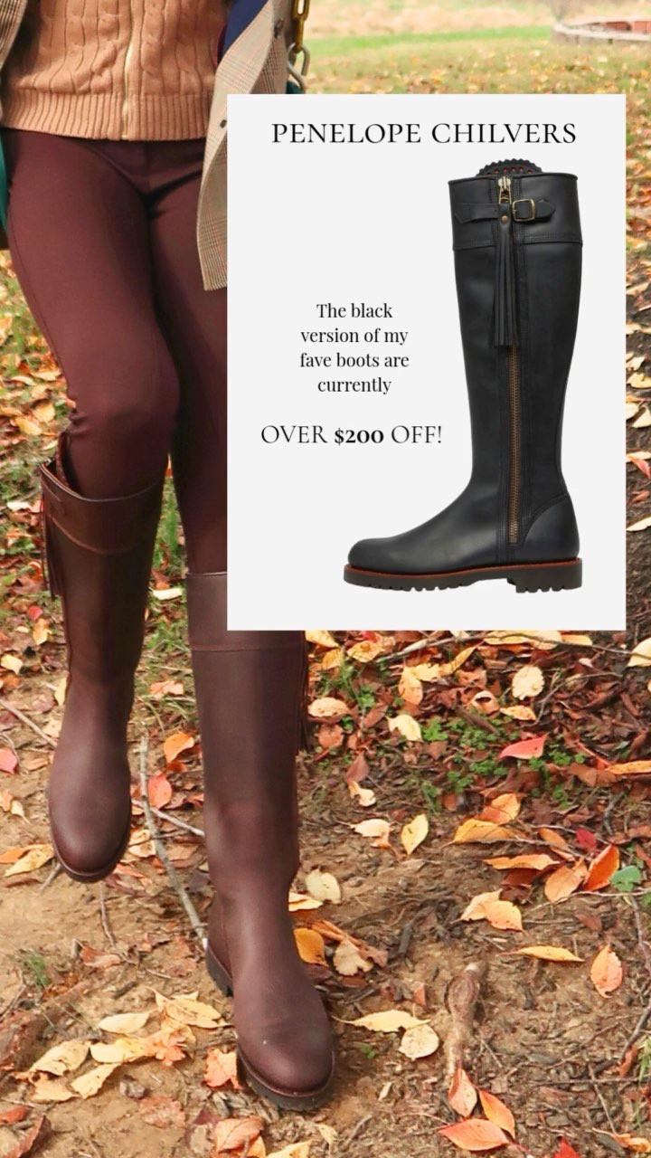 ON SALE! The famous tassel boots by Penelope Chilvers - black version only 

 #LTKSeasonal #LTKOver40 #LTKSaleAlert