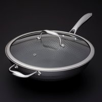 Wok with Lid | Hexclad Cookware | HexClad Cookware (US)