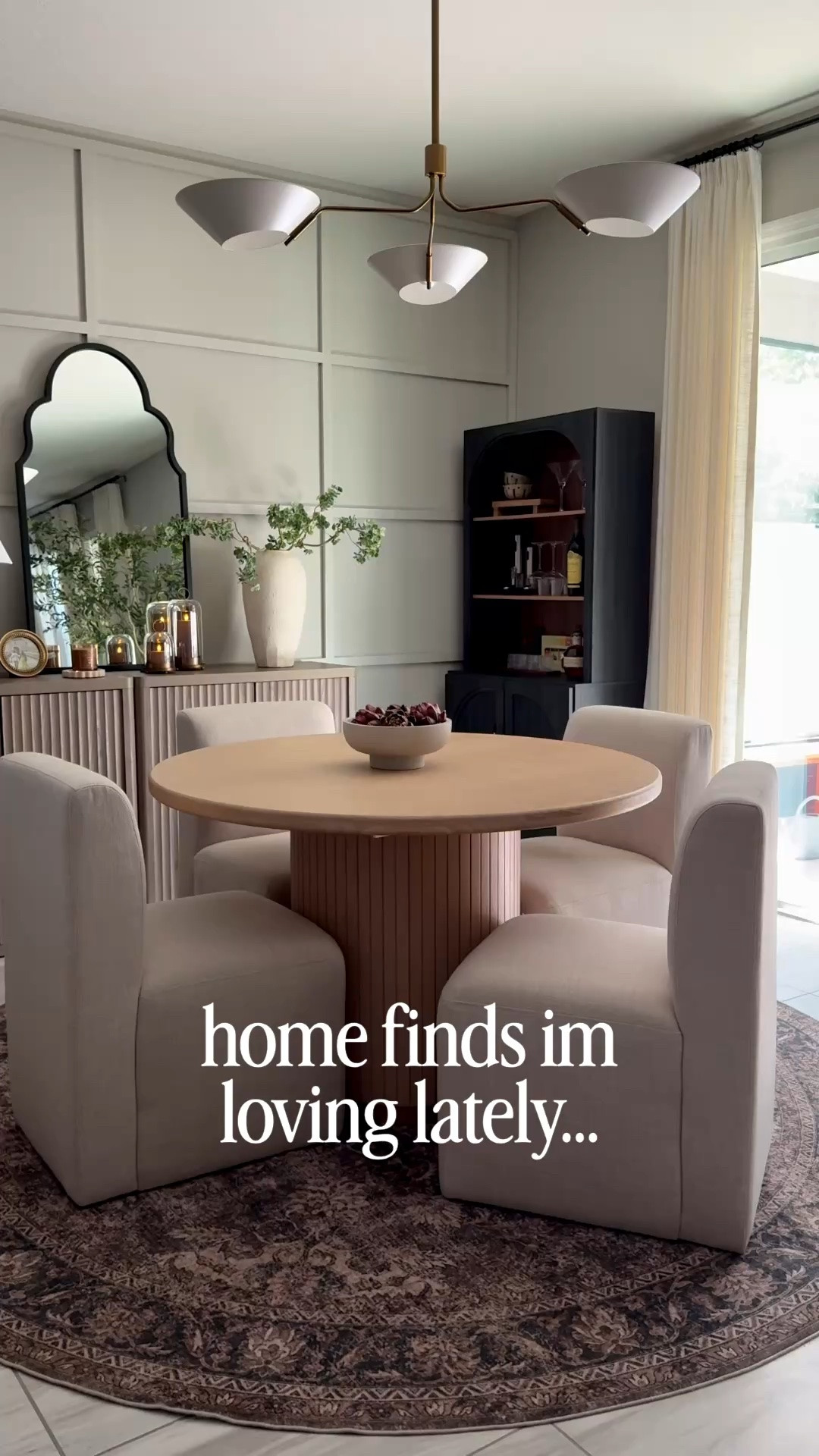 Home finds worth sharing.. from my dining room to my bedroom 👌🏽😍

Dining room, dining room table, dining room chairs, bedroom, neutral home inspo, modern home inspiration, Loloi rug, designer inspired home finds, entryway, console table

#LTKHome #LTKSaleAlert
