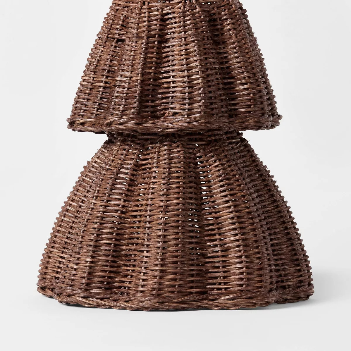 Scalloped Rattan Christmas Tree - Threshold™ designed with Studio McGee | Target