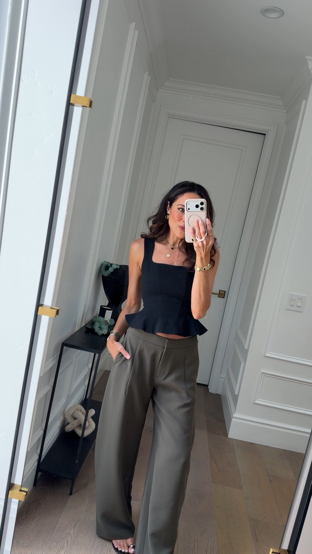 The spring to summer classic essentials to add to your closet! 
Top XS
Pants 2 Long 

#LTKSeasonal #LTKOver40 #LTKstorytime