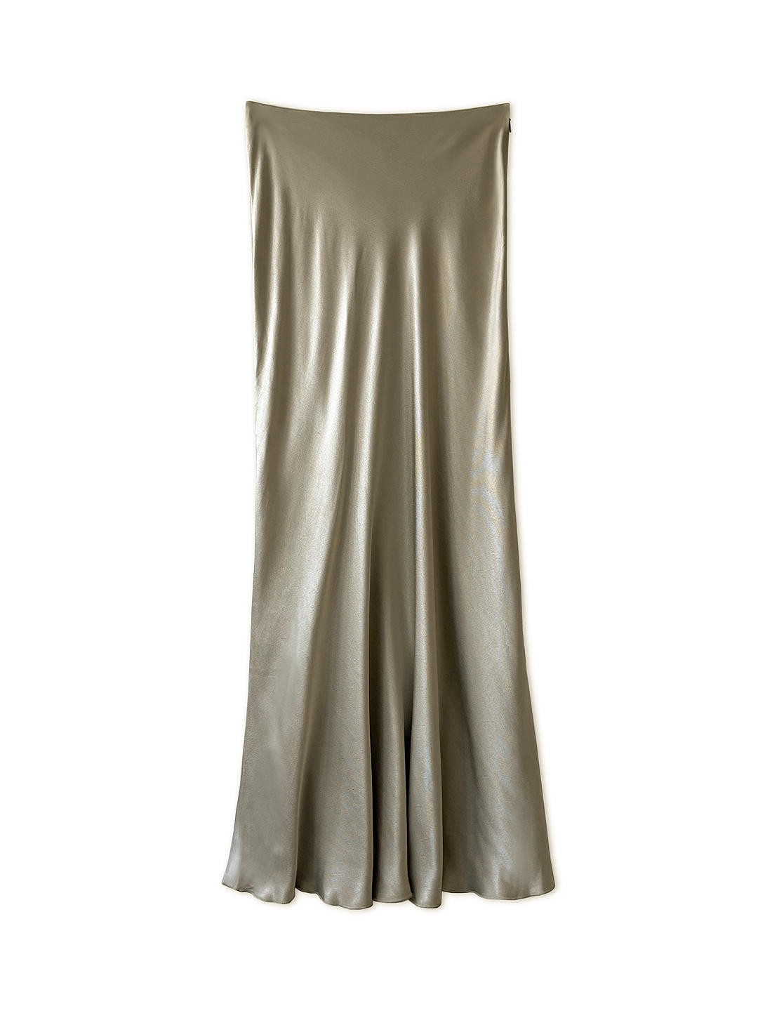 Albaray Satin Slip Skirt, Grey | John Lewis (UK)