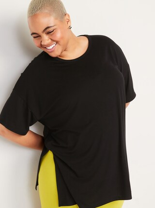 Oversized UltraLite All-Day Performance T-Shirt for Women | Old Navy (US)