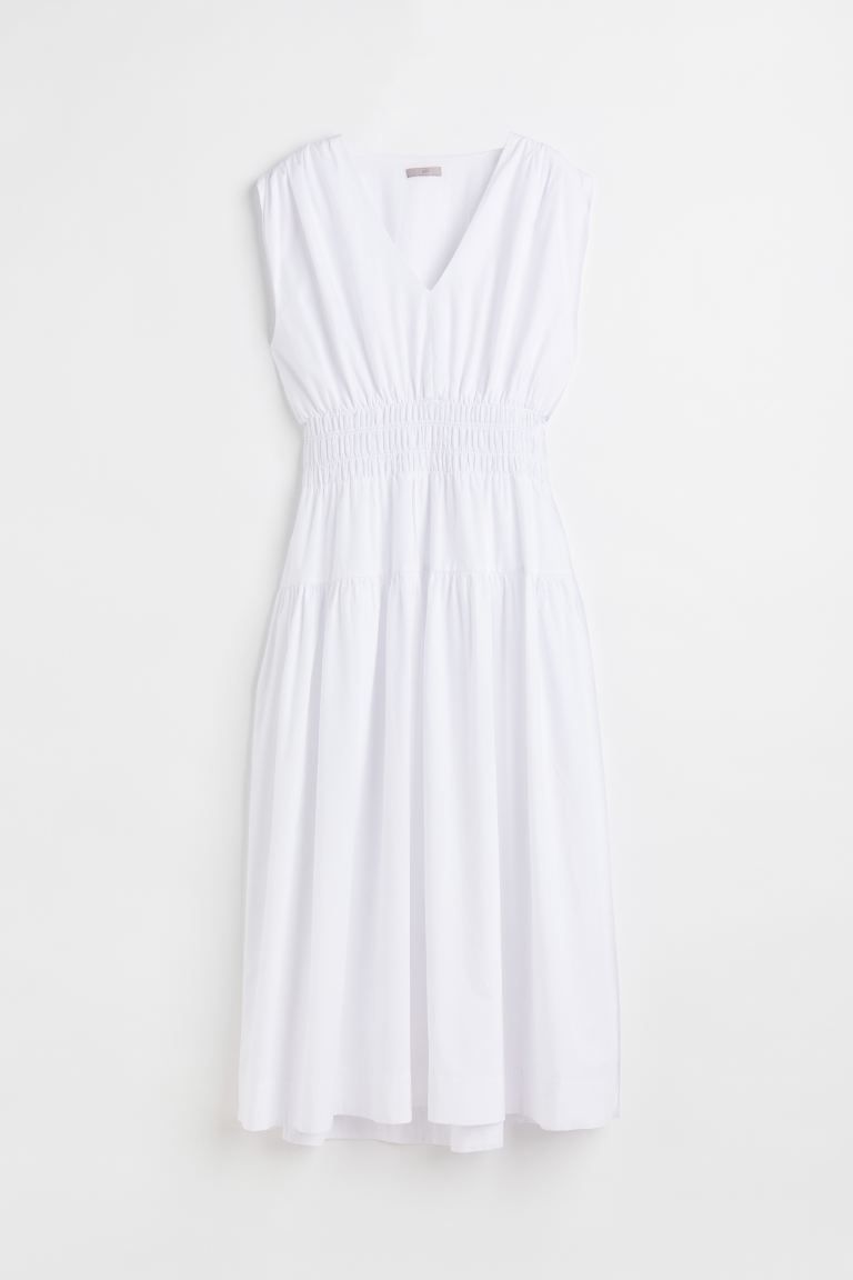 Smock-waisted dress | H&M (UK, MY, IN, SG, PH, TW, HK)