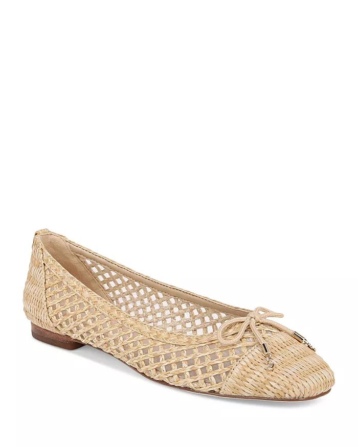 Women's May Woven Square Toe Ballet Flats | Bloomingdale's (US)