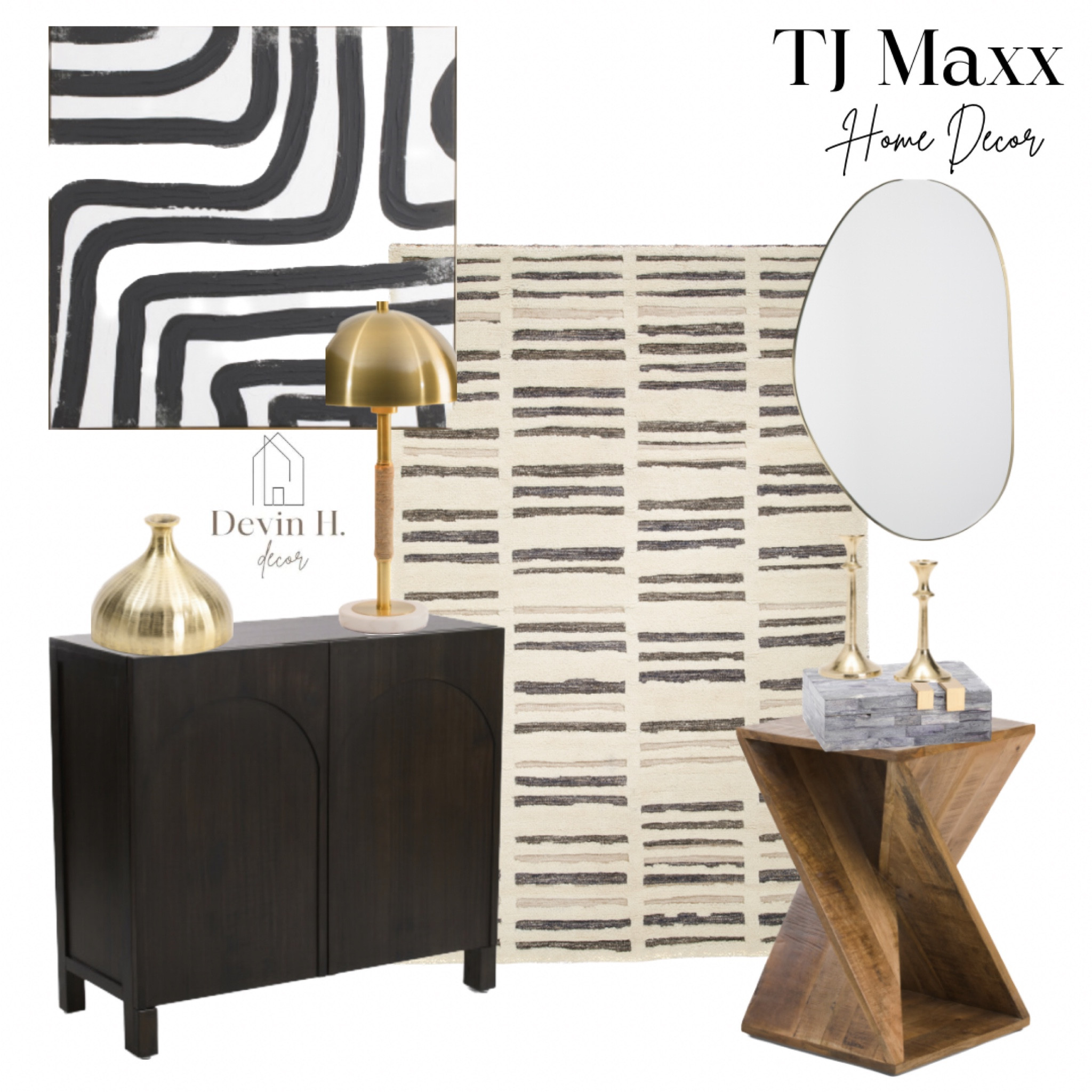TJ Maxx home decor. Make sure you follow @devinhdecor on TikTok and Instagram for home tips, finds and inspo.

Home inspo, home decor, T.J.Maxx, neutral home, modern home decor, rugs, mirrors, wall art, home accents, side tables, #homedecor #tjmaxx #neutralhomedecor #modernhomedecor #homeinspiration #livingroomdecor #diningroomdecor #entryway #rugs #sidetables #consoles #mirrors #wallart


#LTKunder50 #LTKunder100 #LTKhome