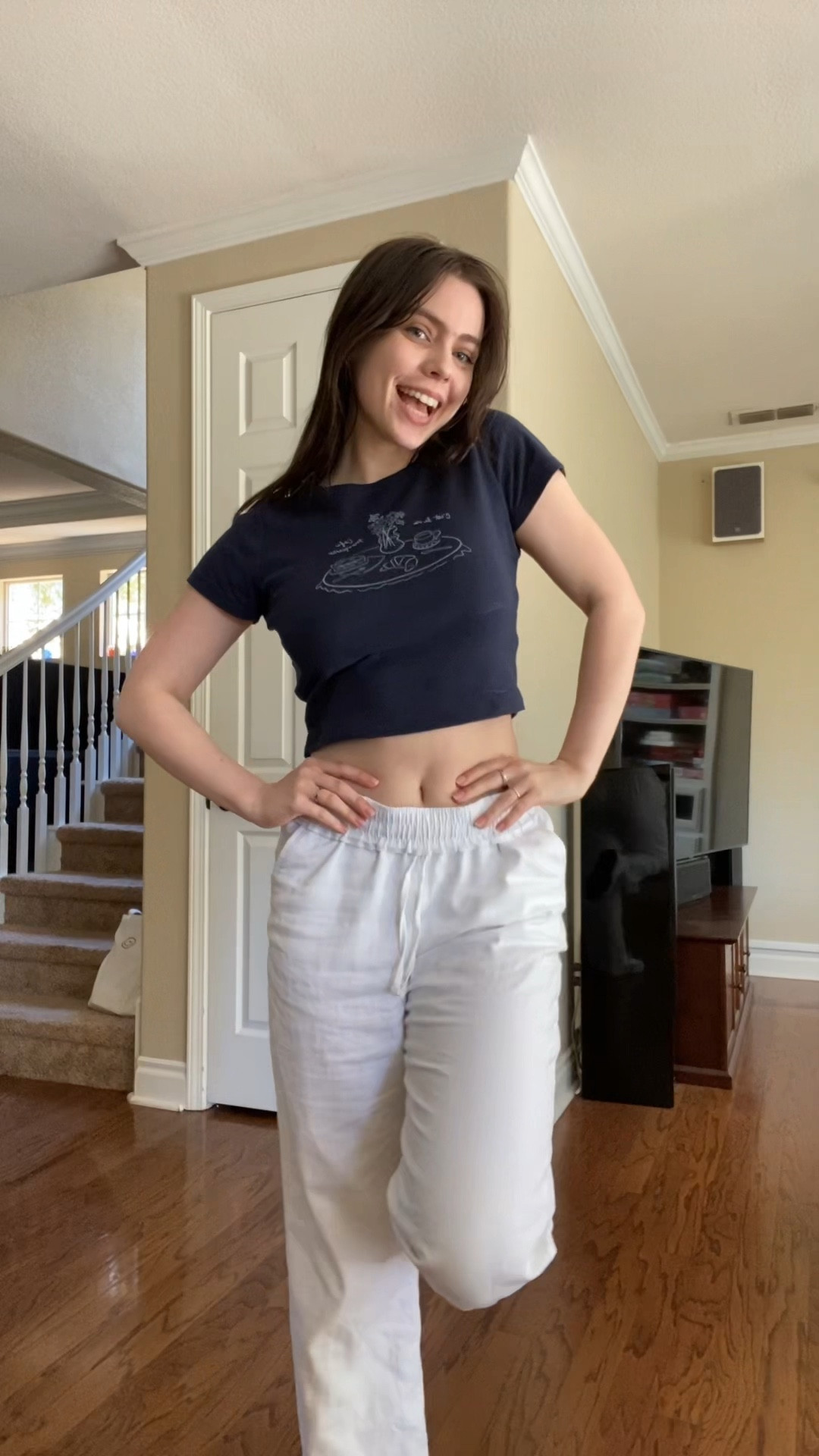 Cute and casual linen pants outfit!🫶

Sizing:
- pants are true to size (oversized/comfy fit)
- top is true to size (but size down if you prefer a skin tight fit)
- size down 1/2 in shoes

Linen pants outfits / linen pants / Summer Trends / Summer Tops / Summer Travel Outfit / Summer Vacation Outfits / Summer Vacation / Casual Summer Outfits / Summer Palette / Summer Outfits / Summer Outfits Teens / Summer Outfits Womens / Summer Outfits 2024 / Summer Looks / Summer Must Haves / Summer Outfits / Summer In Italy / Italian Summer / Summer Casual / Summer Clothing / Summer Essentials / Summer Europe / Summer Shirts / Summer Styles / Summer Shorts / college fashion / college outfits / college class outfits / college fits / college girl / college style / Neutral fashion / neutral outfit /  Clean girl aesthetic / clean girl outfit / Pinterest aesthetic / Pinterest outfit / that girl outfit / that girl aesthetic / vanilla girl / 


#LTKStyleTip #LTKFindsUnder50 #LTKFindsUnder100