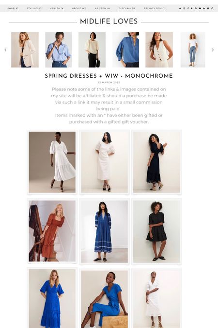 Spring dresses from the high street http://ow.ly/tgqz50NoN3v #dress #dresses #springdresses #fashion #style #mymidlifefashion #outfitpost #timeless #effortless #keepitsimple #over40style #over40fashion #styleover40 #fashionover40 #springstyle #springfashion #midlifefashion #midlifestyle #highstreetfashion #highstreetstyle


#LTKeurope #LTKstyletip #LTKSeasonal