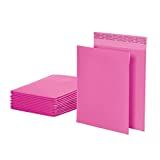 Quality Park Bubble Mailers, 8.25 x 11 Shipping Envelopes, Water Resistant Pink Poly Padded Envelope | Amazon (US)