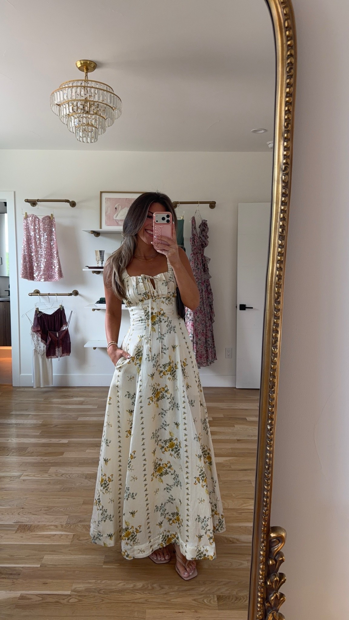 Summer formal event wedding guest cream floral maxi dress with a tie-front square neckline 💐💍


Electric picks code: emerson20

i'm 5'4" & wear a small/2:
• sized down to extra small 

summer wedding guest dresses, wedding guest dresses, cocktail dresses, semi-formal dresses, black tie wedding guest dresses, destination wedding guest dresses, garden party dresses, wedding guest outfit ideas

#LTKgrwm #LTKSeasonal #LTKWedding