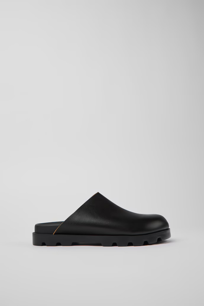 Black Leather Sandals for Women. | CAMPER US, CA, AU, LATAM