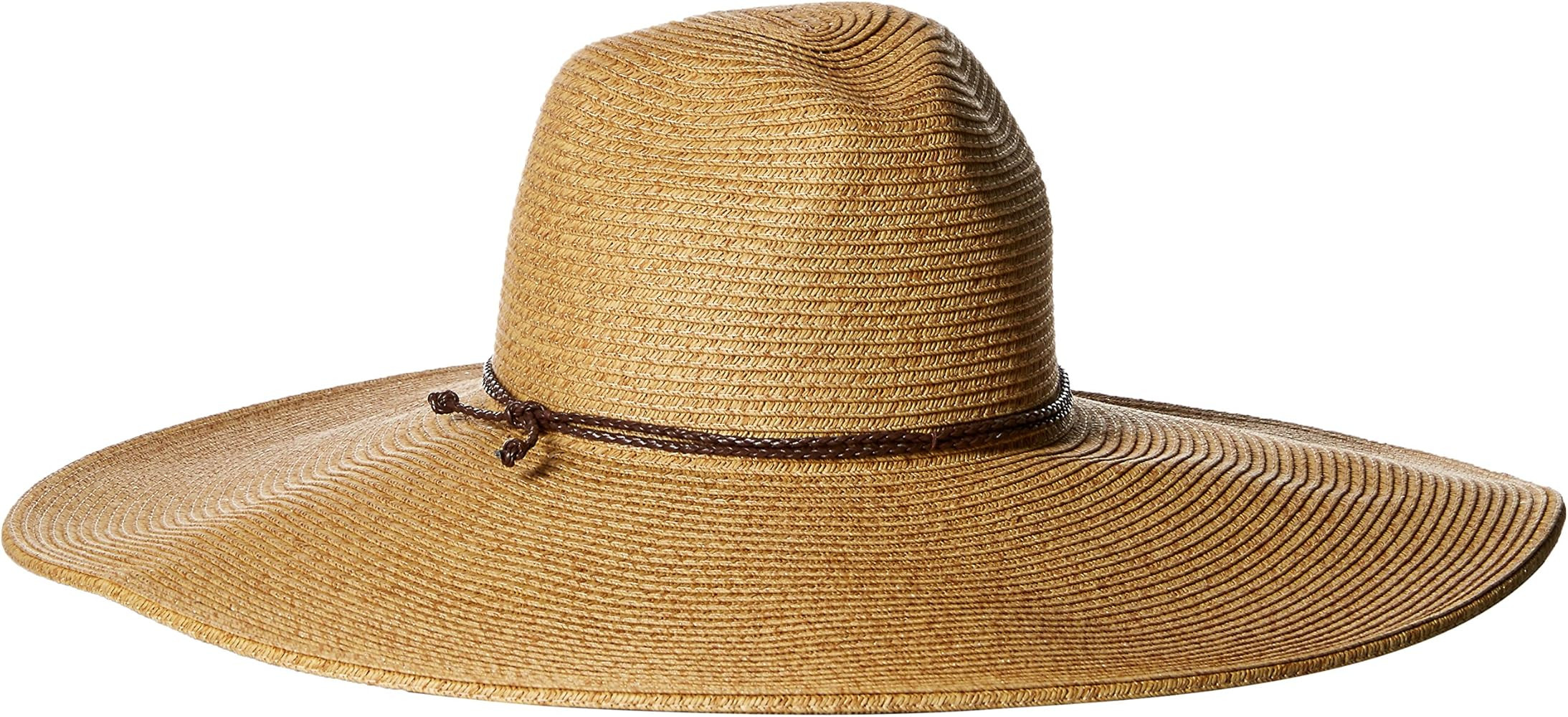 San Diego Hat Company Women's Floppy Sun Hat with Pinched Crown and Twisted Band | Amazon (US)