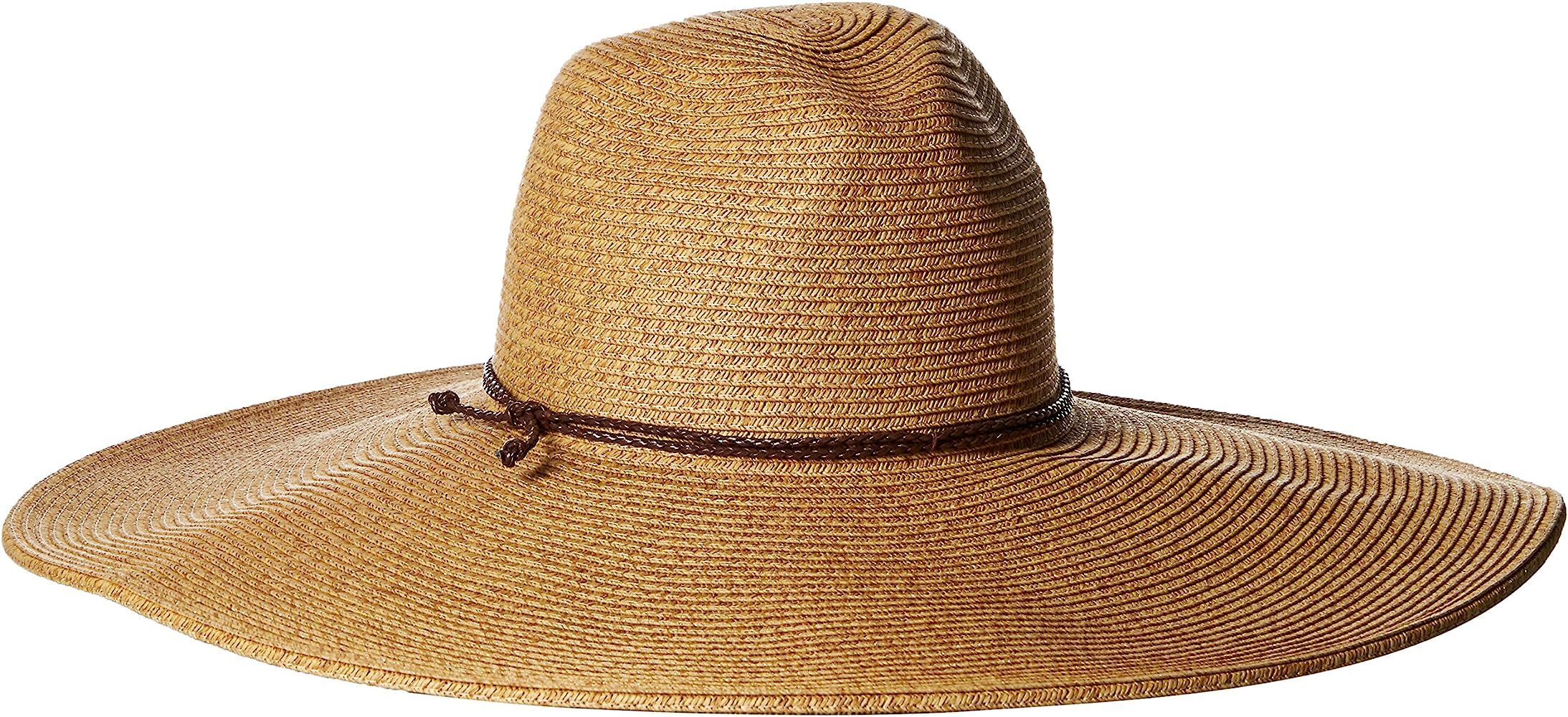 San Diego Hat Company Women's Floppy Sun Hat with Pinched Crown and Twisted Band | Amazon (US)