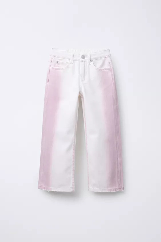 TIE-DYE WIDE LEG JEANS | Zara US