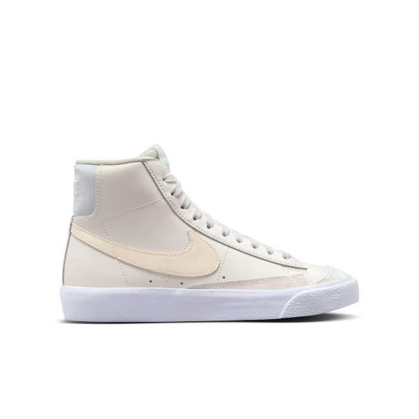 Kids' Nike Blazer Mid '77 Shoes Big 5.5 Phantom/Pale Ivory-Football Grey-White | Scheels