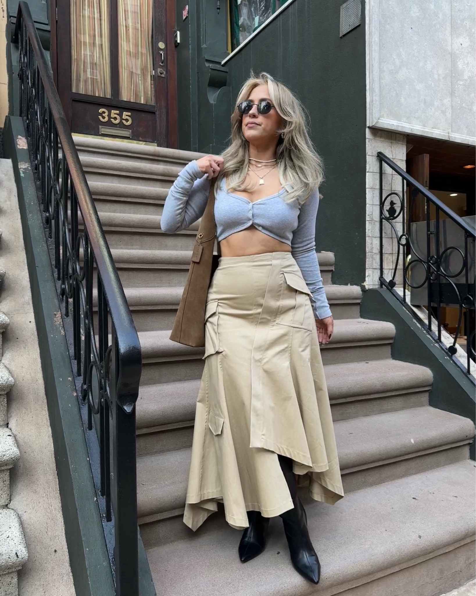 NYFW look 1 ✨🍎✈️

✔️ small skirt + top 

#LTKStyleTip #LTKShoeCrush #LTKNYFW