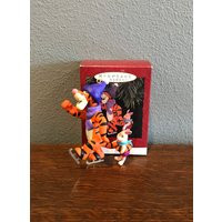 1990's Hallmark Tigger & Piglet Holiday Ornament - Vintage Disney Christmas Ornament | Etsy (US)
