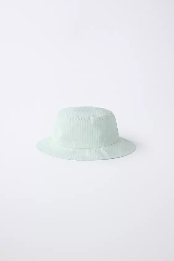 Bucket hat with adjustable front drawstrings. | Zara UK