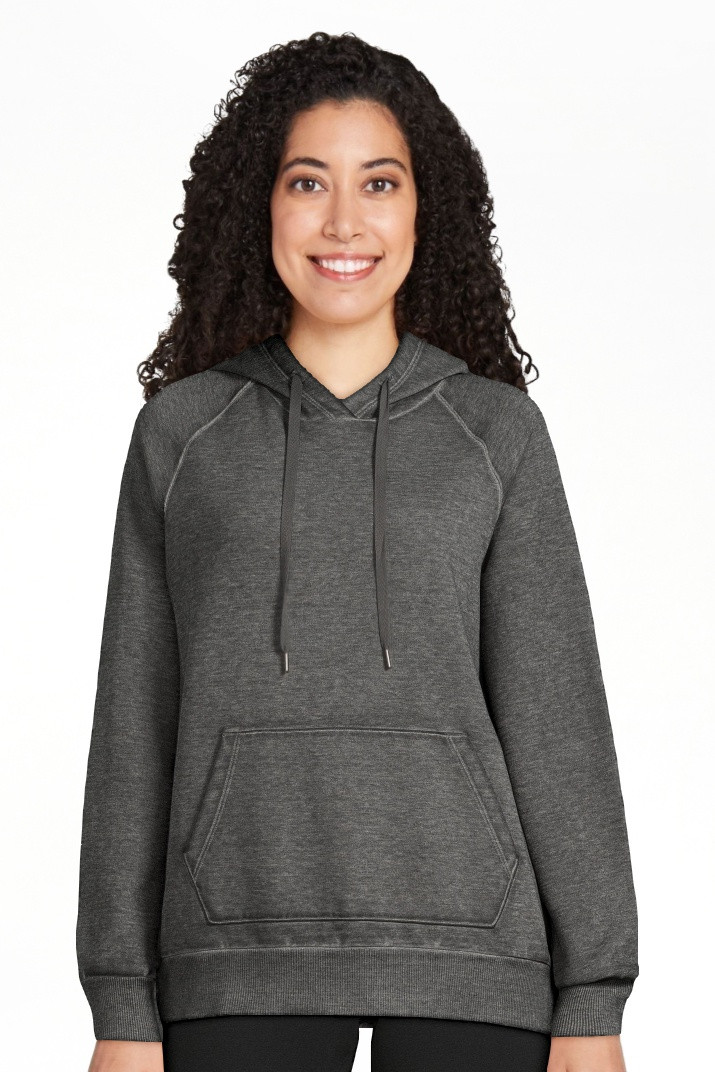 Time and Tru Women's Garment Washed Pullover Hoodie, Sizes S-3XL | Walmart (US)