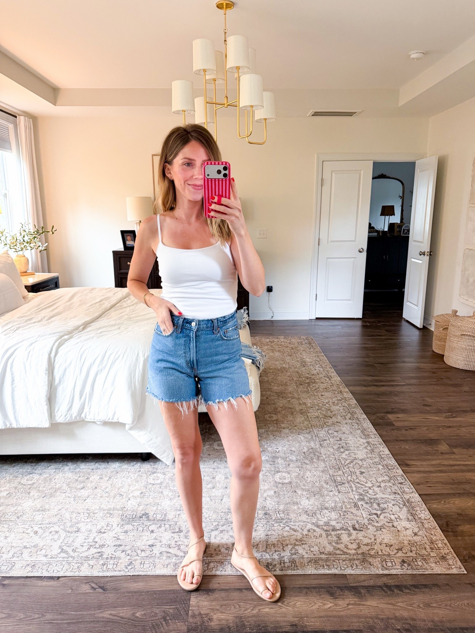 2 of my favorite things to purchase from
Abercrombie are their bra-free tanks and denim shorts. Both on sale for 20% off!

#LTKxAbercrombie #LTKootd #LTKSaleAlert