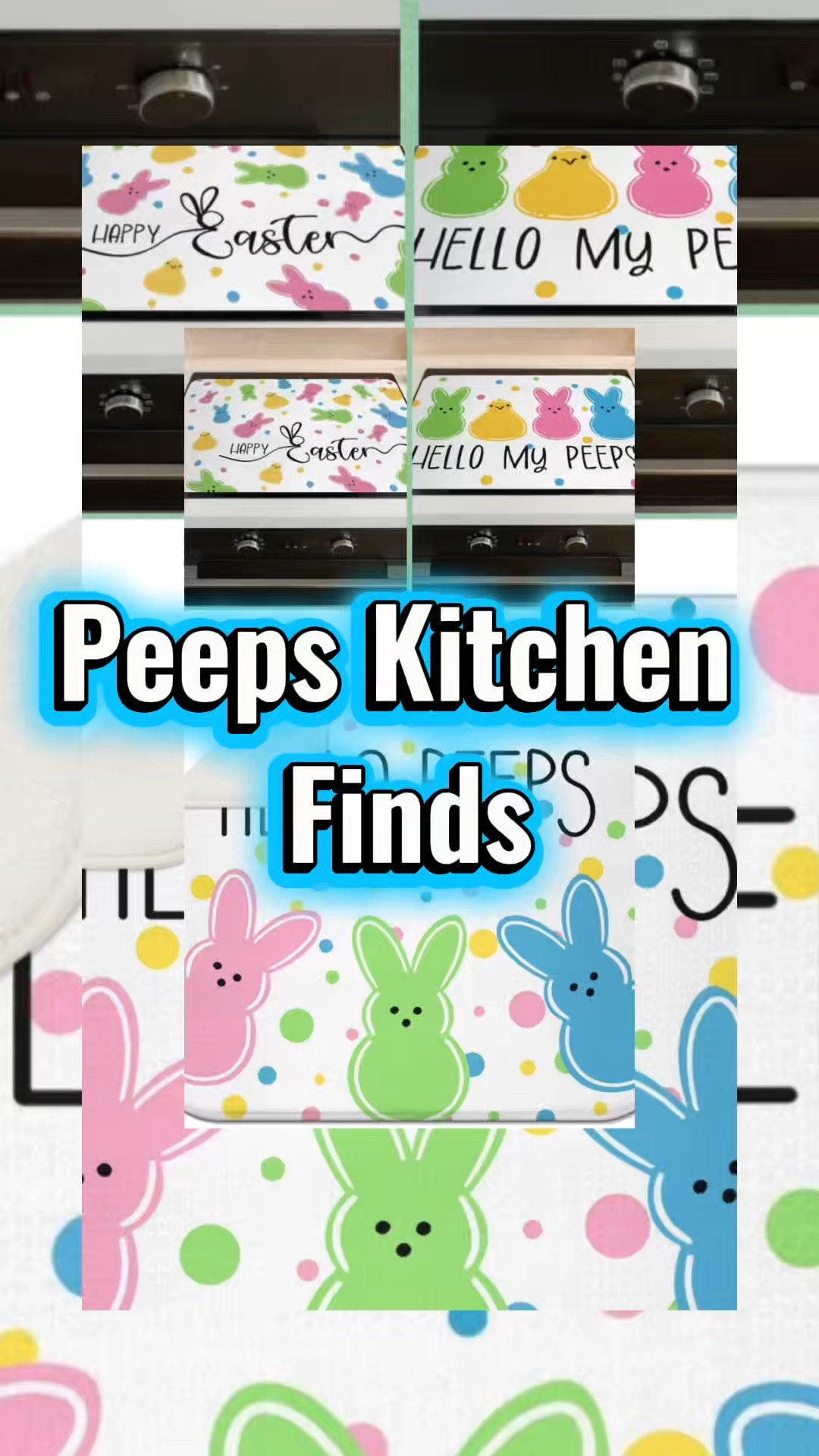 Continuing our week of Peeps fun… today it’s all about the kitchen! 

From cheerful dish towels and festive napkins to colorful tablecloths, kitchen rugs, and Peeps paper plates for easy Easter entertaining. 

You’ll even find fun touches like Peeps drapery, a stove cover, and a dish drainer to complete the look. 

Such a cute way to add a little Easter cheer!

Today’s Peeps pick… more tomorrow! 🐥

#PeepsWeek #PeepsDecor #EasterKitchen #SpringDecor #Easte


#LTKFestival