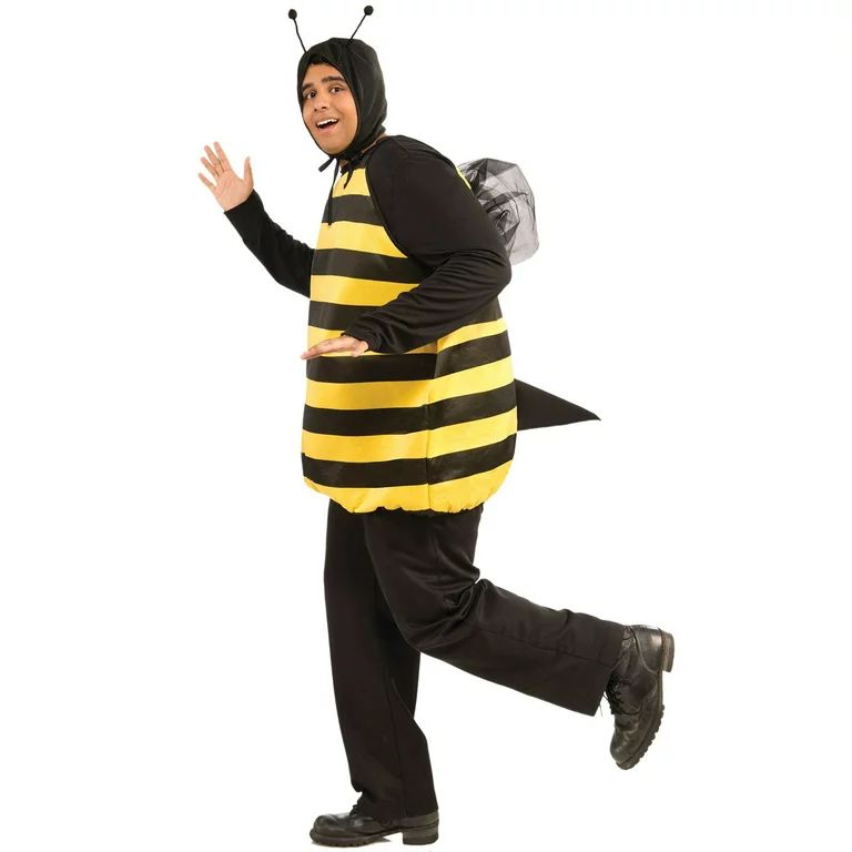 Forum Novelties Bumble Bee Men's Halloween Fancy-Dress Costume for Adult, Plus Size | Walmart (US)