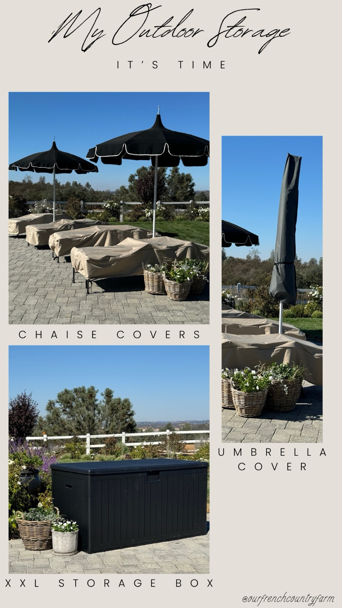 It’s time to protect all the outdoor furniture, umbrellas, throw pillows etc that we love all summer long!  I’m so happy with these that I bought @wayfair!  The quality is amazing and I bought off of the positive reviews!  Sales are happening now and these pieces are going fast!  I’ve also linked some other great options too!

@shop.ltk #liketkit liketk.it  #Wayfair #Wayfairpartner #onlyatwayfair

#LTKHome #LTKSaleAlert #LTKFamily