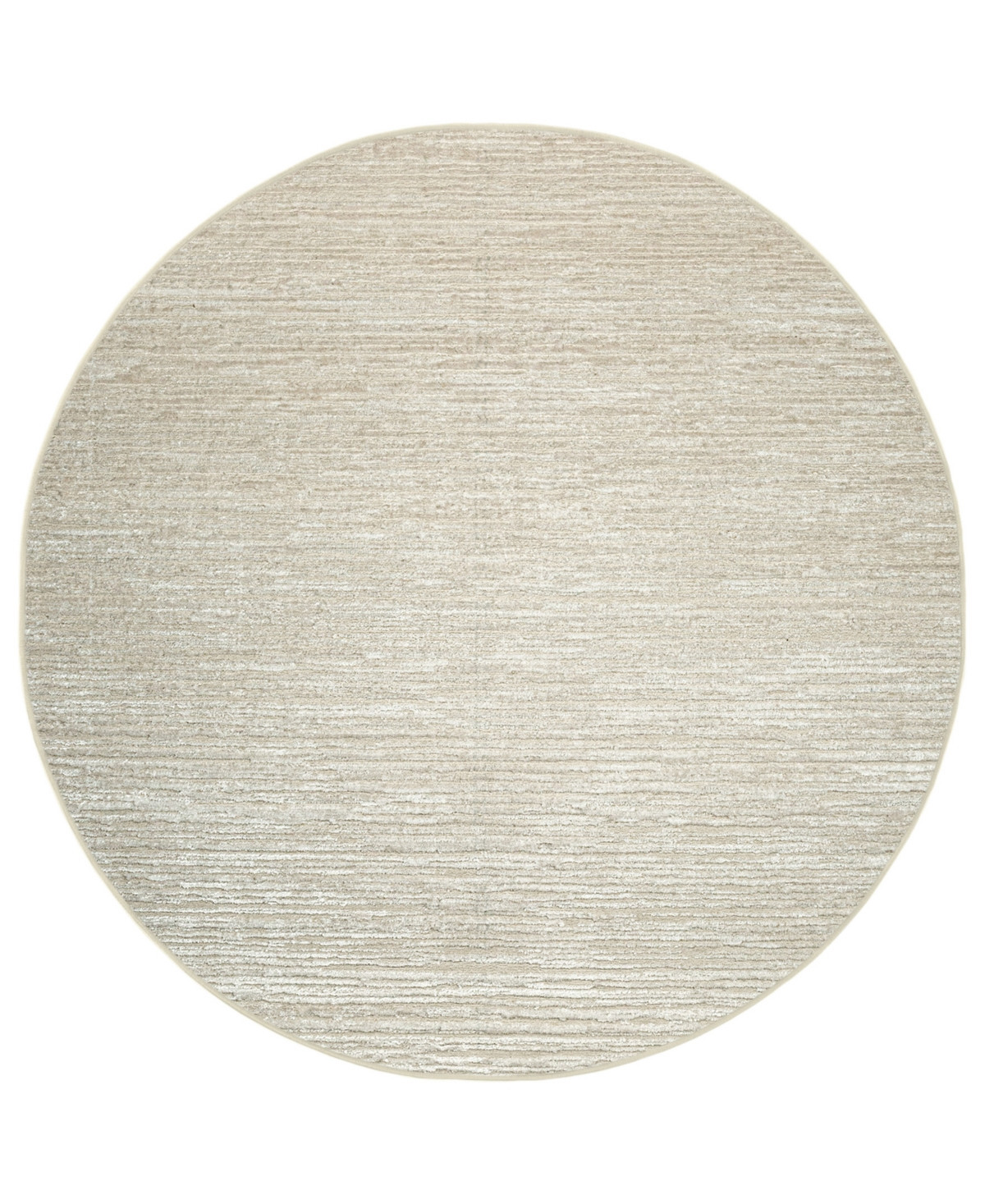 Closeout! Km Home Davide 1228 7'10" x 7'10" Round Area Rug - Beige | Macy's