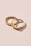Delicate Crystal Stacking Rings | Anthropologie (US)