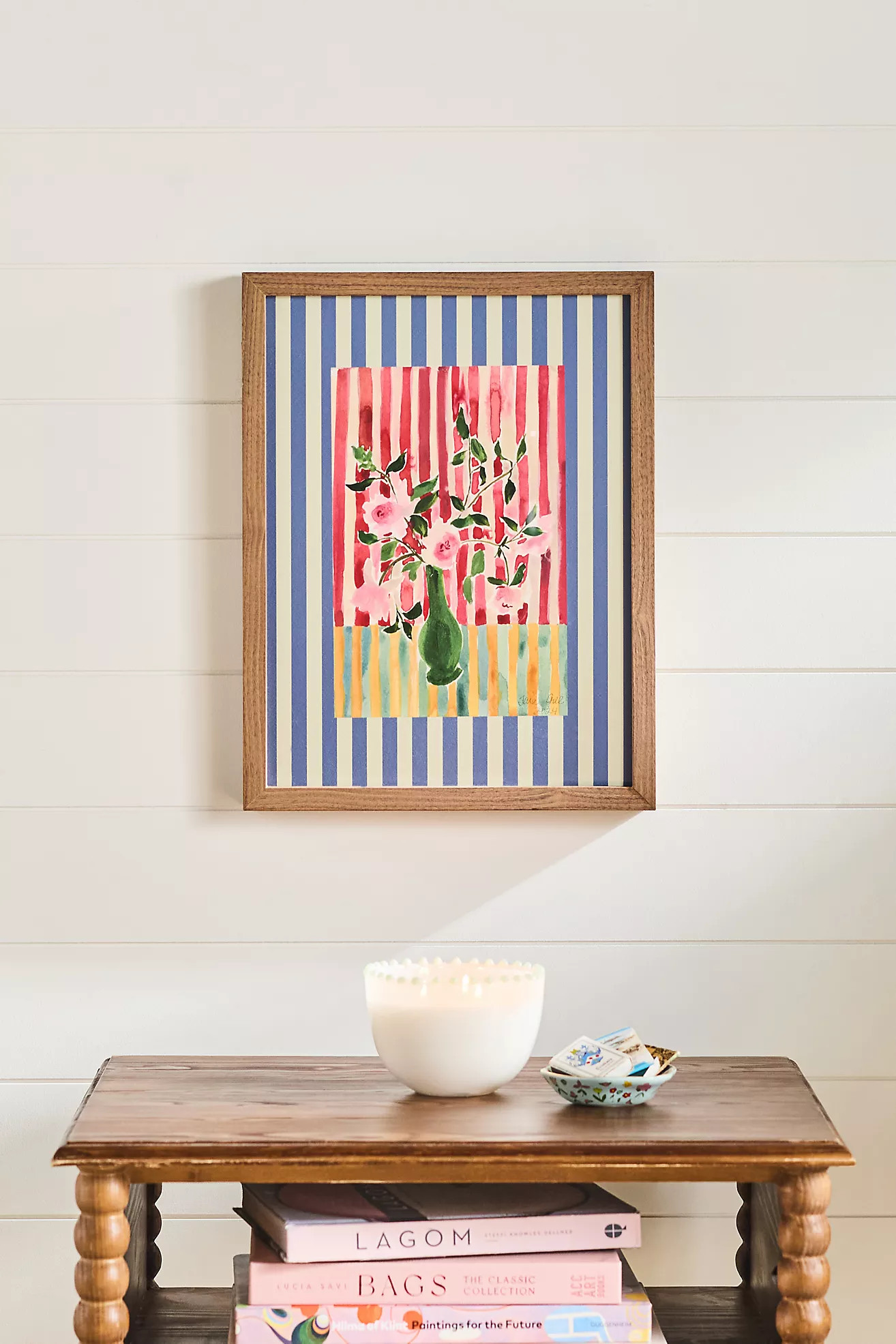 Striped Florals #1 Wall Art | Anthropologie (US)