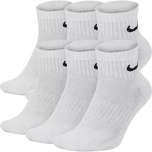 Nike Kids' Everyday Cushioned Ankle Socks - 6 Pack | Dick's Sporting Goods | Dick's Sporting Goods