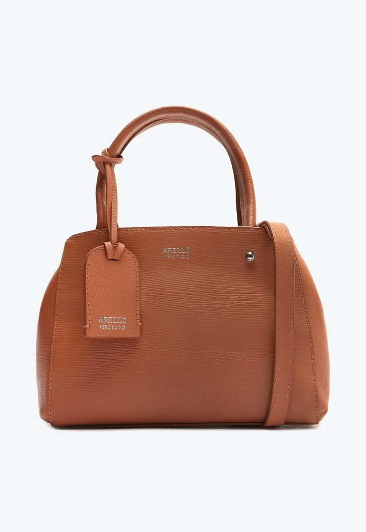 Bolsa Tote Rosa Arezzo Antigo Couro Bella Pequena | ZZ Mall (BR)